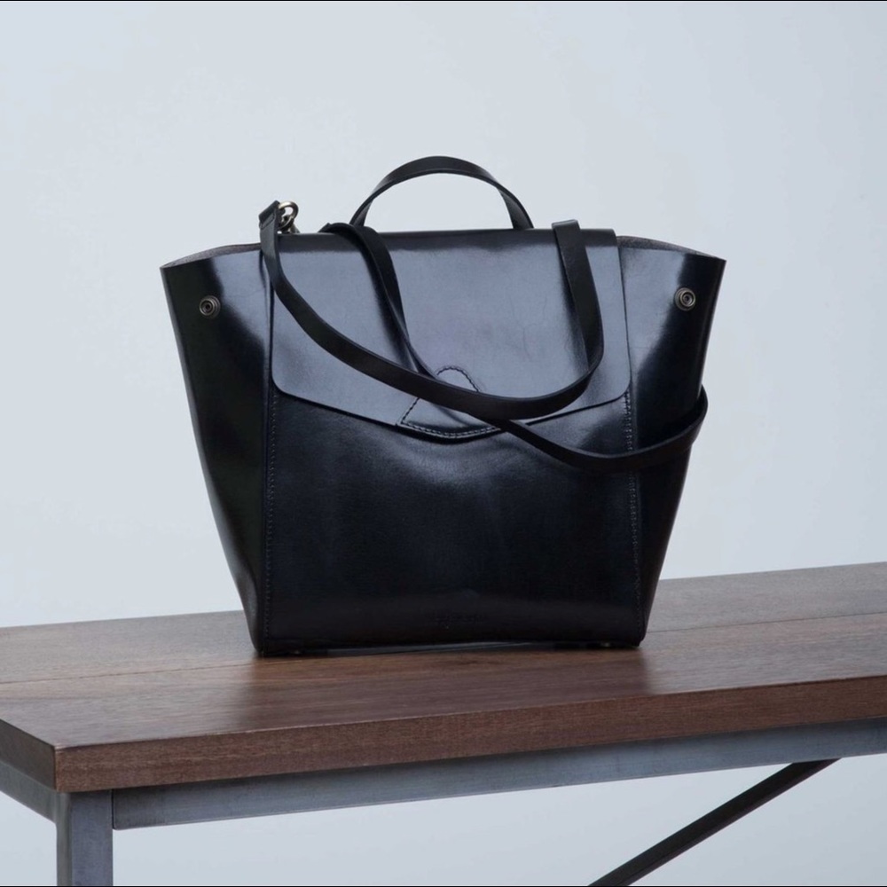 VereVerto Mini Macta Convertible Leather Backpack - Picture 13 of 16